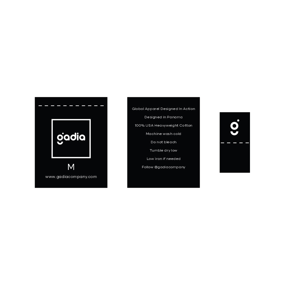 Gadia Script Logo Tee - Cement