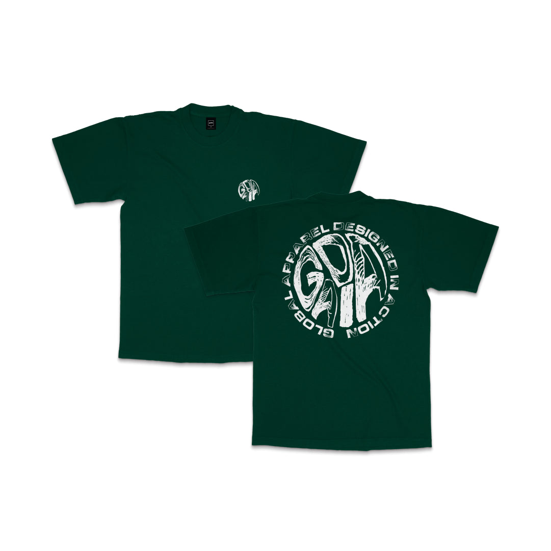 Sketch Tee - Vintage Green