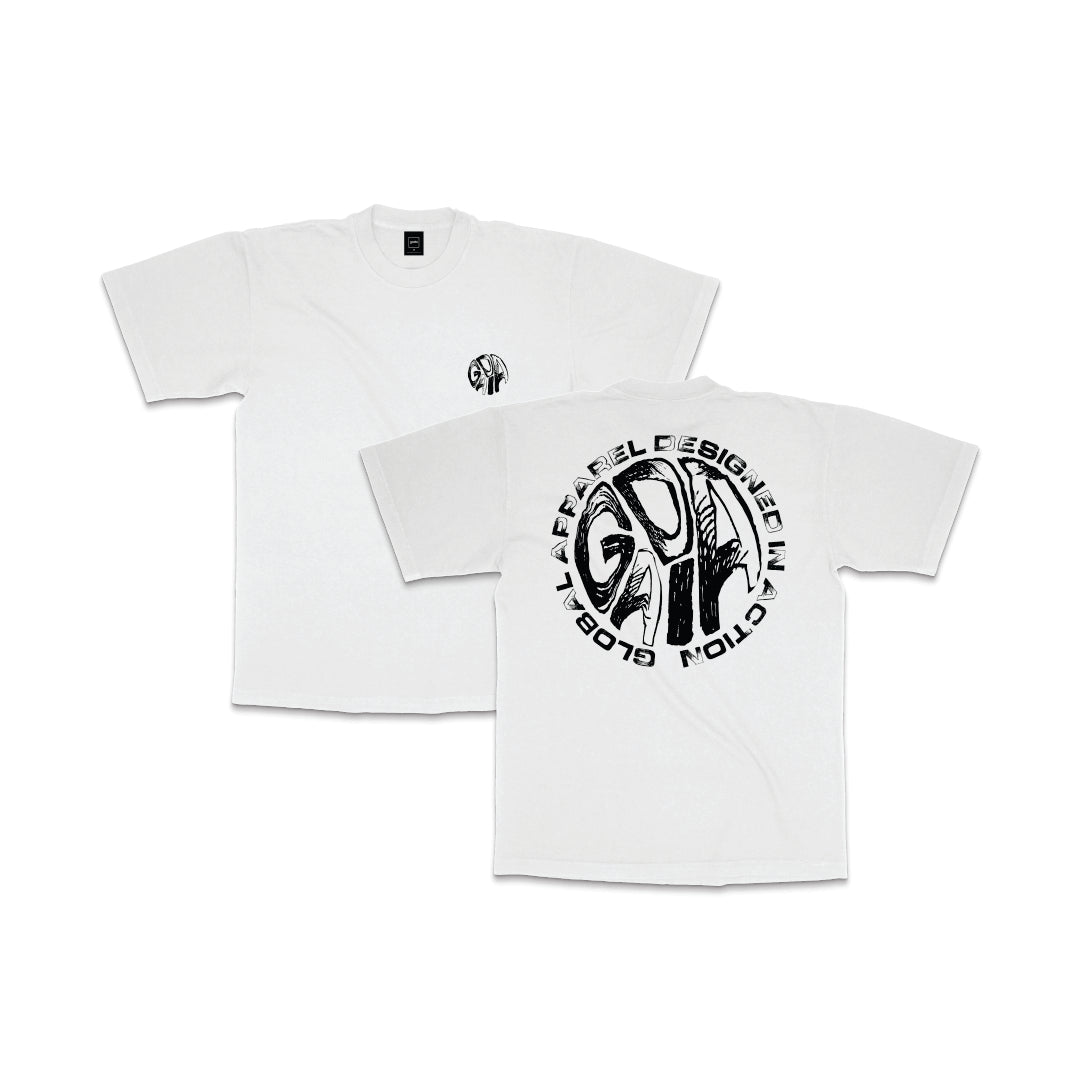 Sketch Tee - White