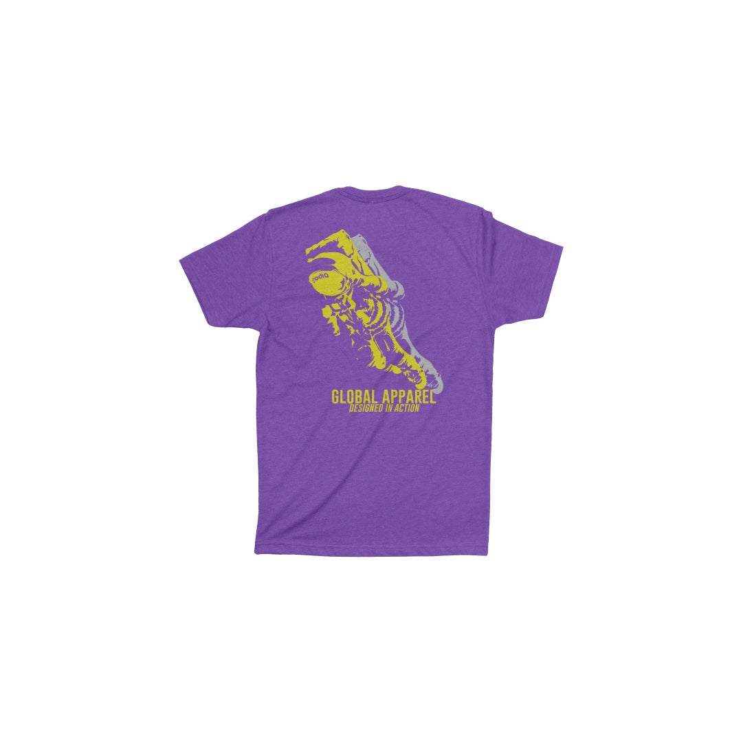 Floating Astronaut Tee Purple
