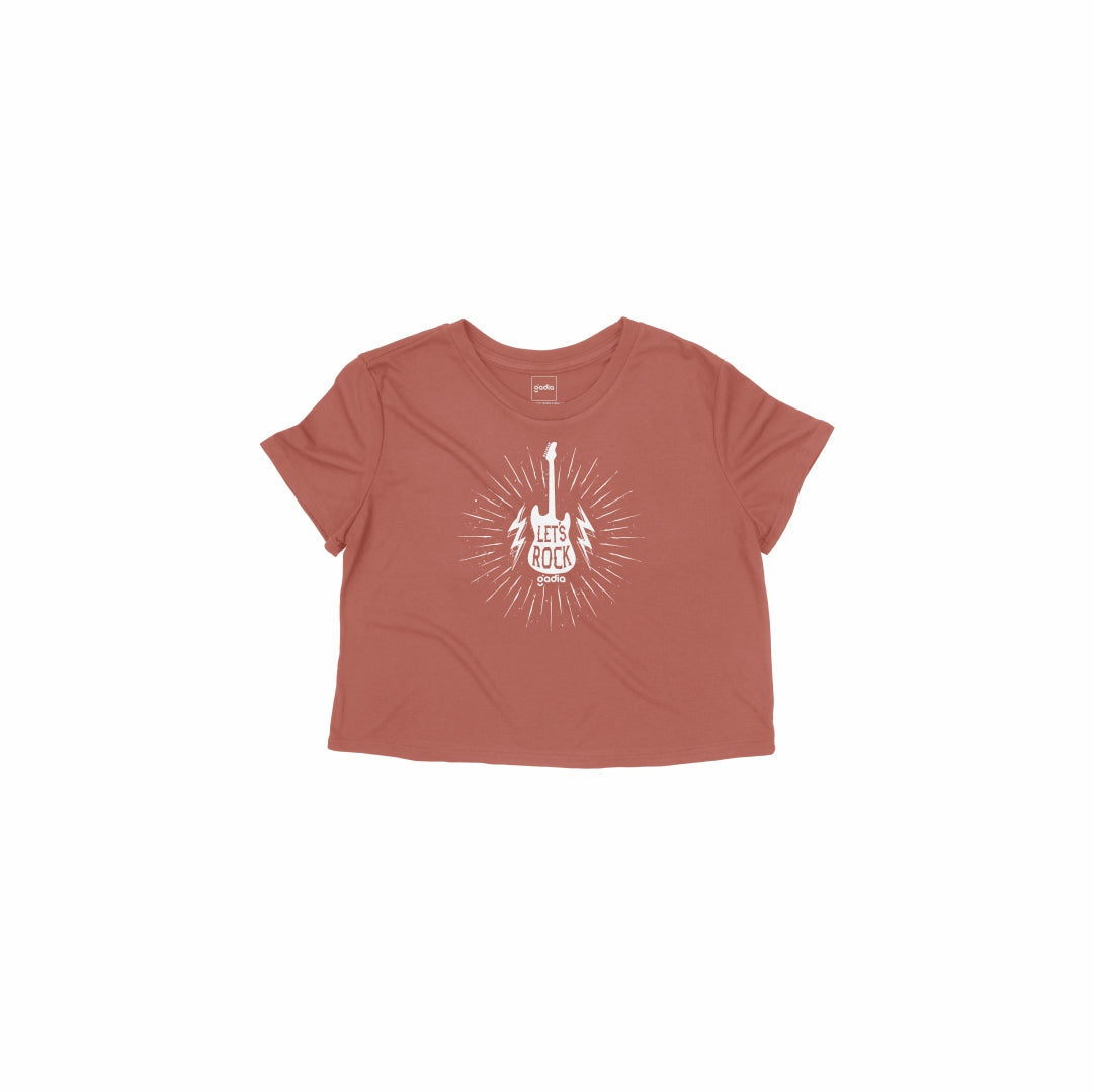 Ladies Cropped Tee