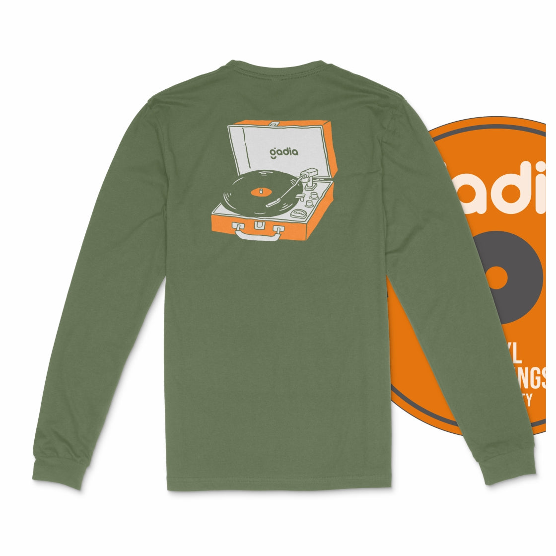 Vinyl Long Sleeve Tee